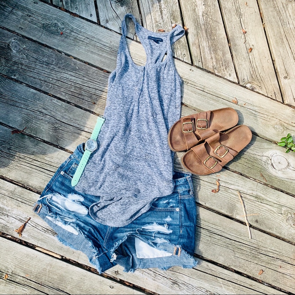American Eagle Polka Dot Tank